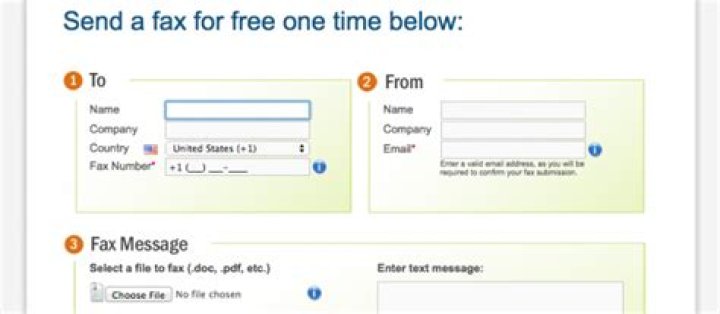 Free Internet Fax Number To Send And Receive Faxes Online