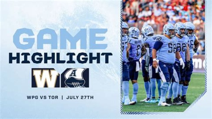 [[[free###]]<] Winnipeg Blue Bombers v Toronto Argonauts live 27.07.2024