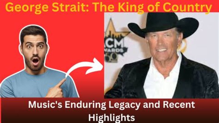 George Strait: The Legacy Of A Country Music Legend And His Enduring Reign