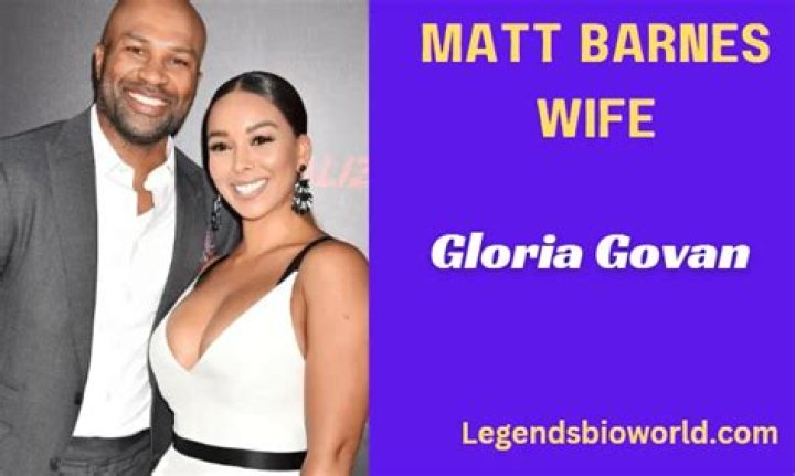 Gloria Govan's Journey As Matt Barnes' Ex-Wife