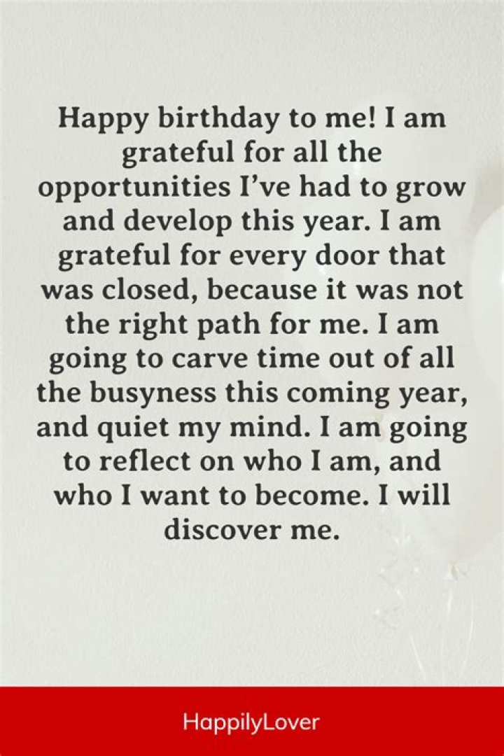 Happy Birthday Quotes For Me