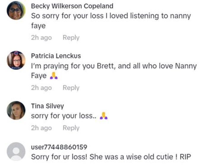Has Nanny Faye Passed Away? Exploring The Rumors