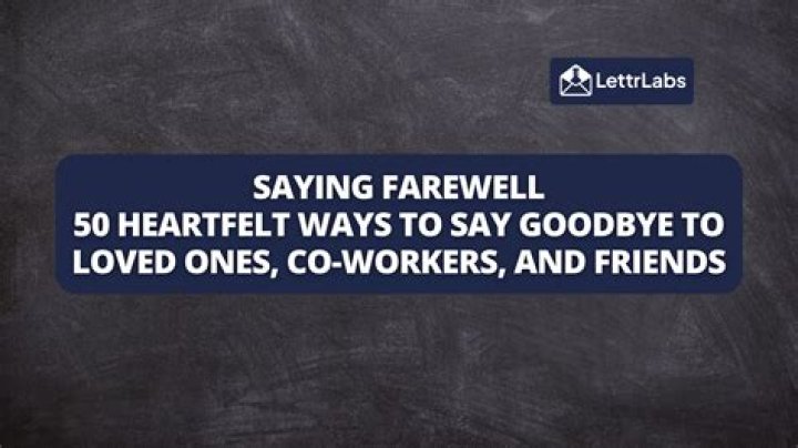 Heartfelt Farewell Quotes To Honor A Cherished Friend