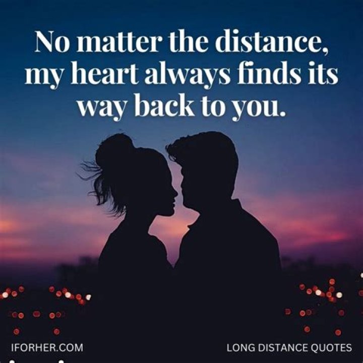 Heartfelt Sayings: Distance And Love Unbound