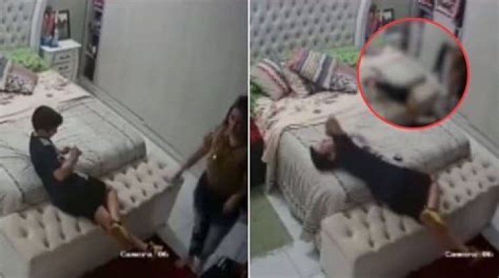 Heartwarming Moments Captured: The Kid And His Mom CCTV Full Video