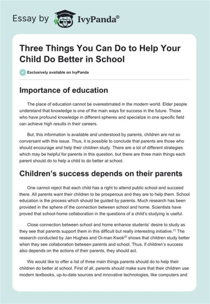 How His Parents Helped Him Achieve Success