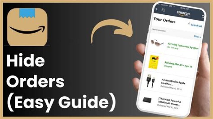 How To Hide Previous Amazon Orders? A Comprehensive Guide