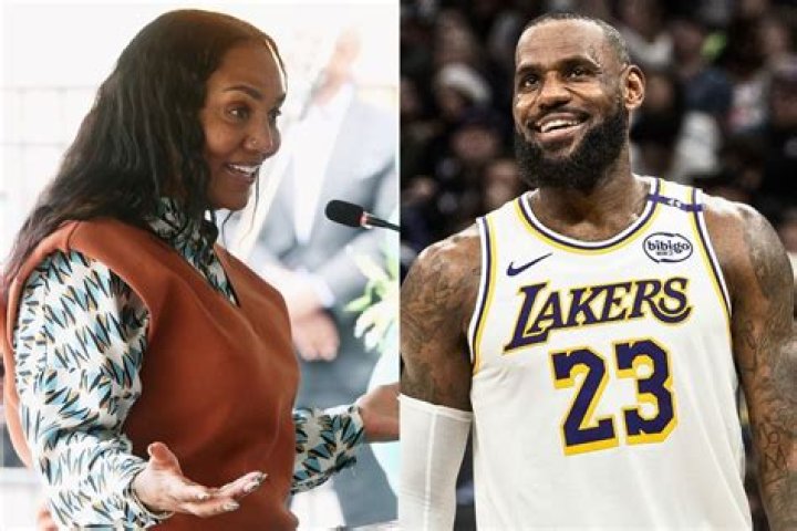 Images Of Lebron James Mom