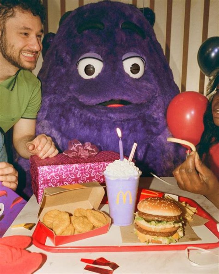 Introducing Grimace, McDonald's Beloved Purple Mascot