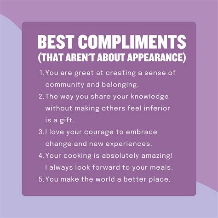 Irresistible Sweet Compliments To Melt His Heart