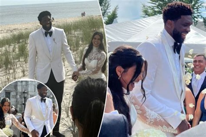 Joel Embiid Wedding Photos