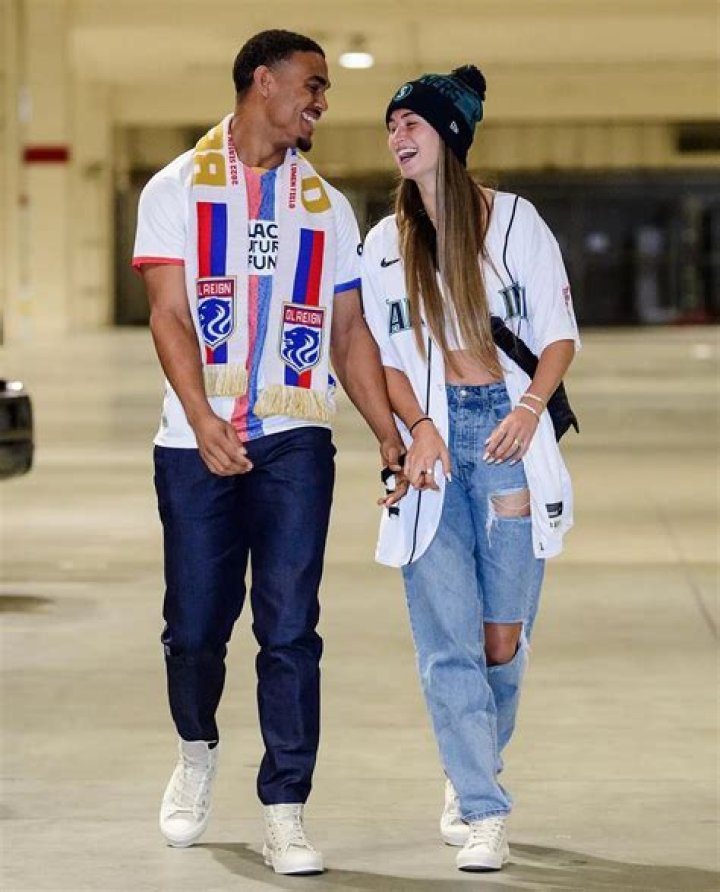 Julio Rodriguez And Jordyn In Baseball