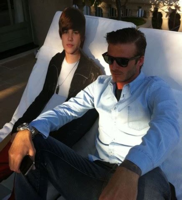 Justin Bieber And David Beckham