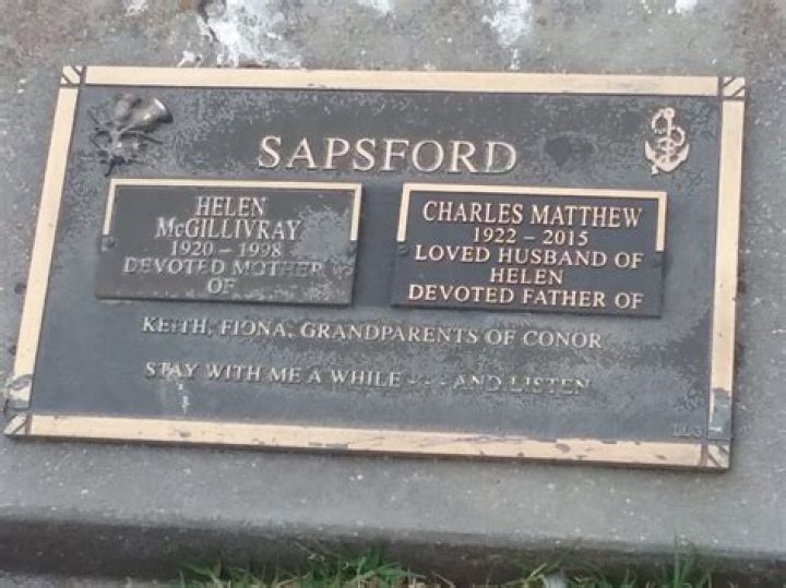 Keith Sapsford Grave: A Historical Landmark