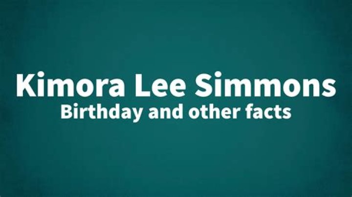 Kimora Lee Simmons Birthday