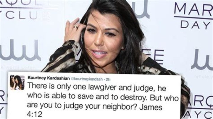 Kourtney Kardashian Quotes Bible Verse After Scott Disick Split ·