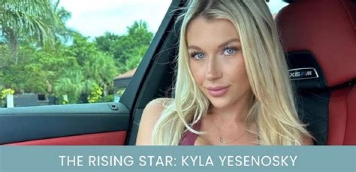 Kyla Yesenosky's Exclusive Content Leaks | Uncensored And Explicit