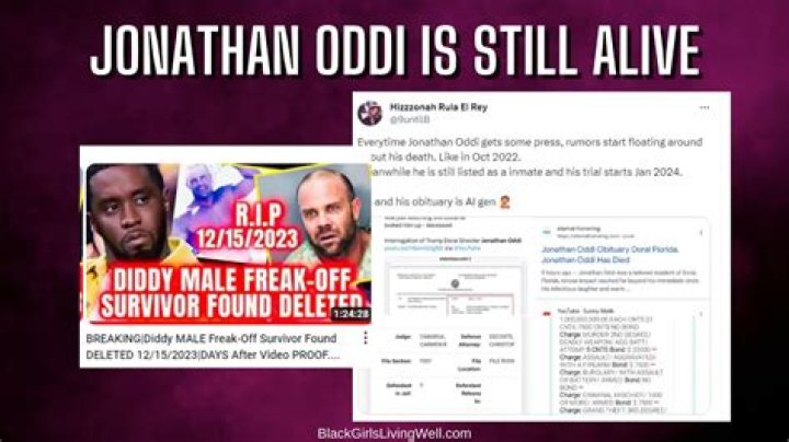 Latest Jonathan Oddi Update: Essential News And Information