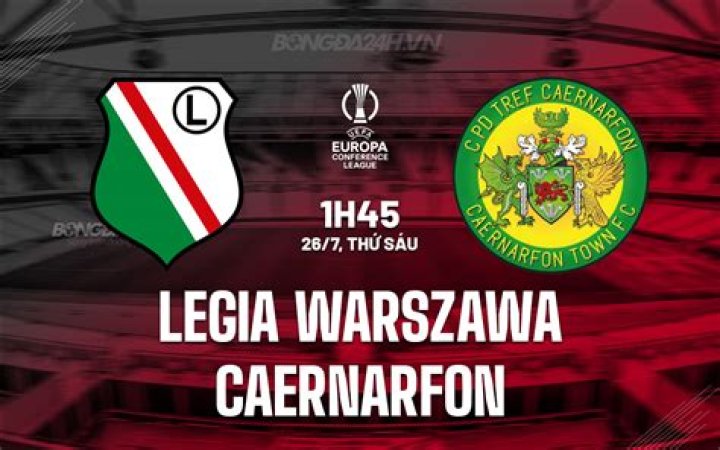 Legia Warszawa VS Caernarfon Town Live Broadcast 25 July 2024