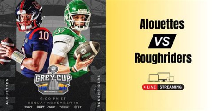 [live tv@] Livestream: Roughriders VS Alouettes Live TV 25 July 2024