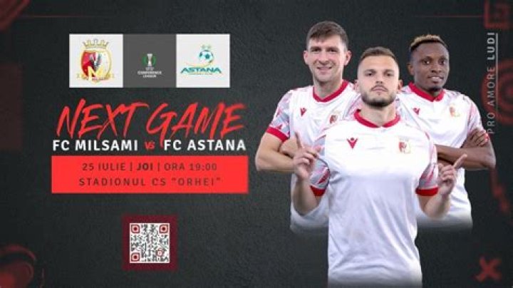 [LIVESTREAM TV] Milsami vs Astana în direct 2022 FC Milsami Orhei vs Astana rezultate live, H2H și echipe 25 iulie 2024