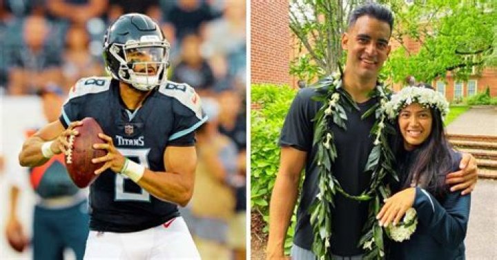 Marcus Mariota's Wife: Meet The Woman Behind The NFL Star