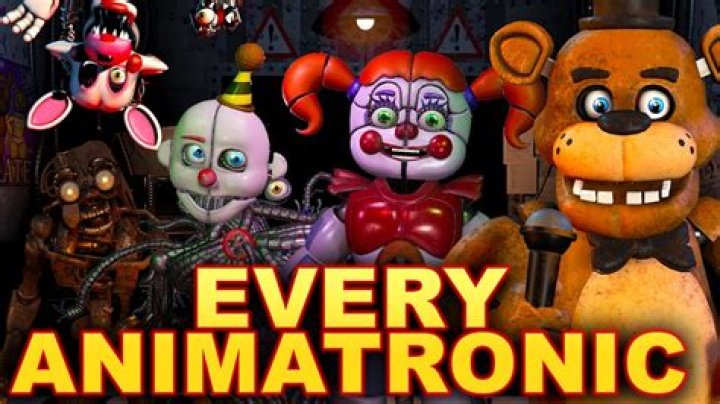 Meet Every Animatronic In Five Nights At Freddy's!