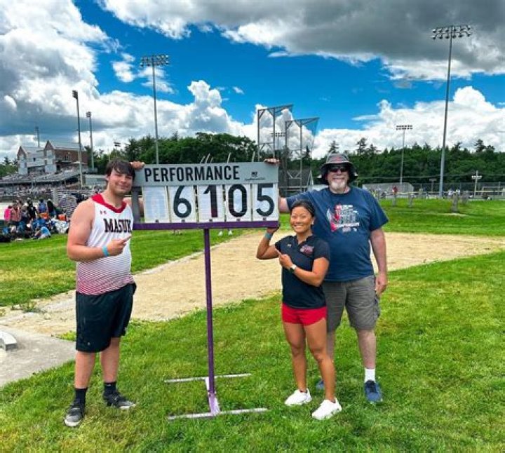 Meet The Shot Put Champion's Partner