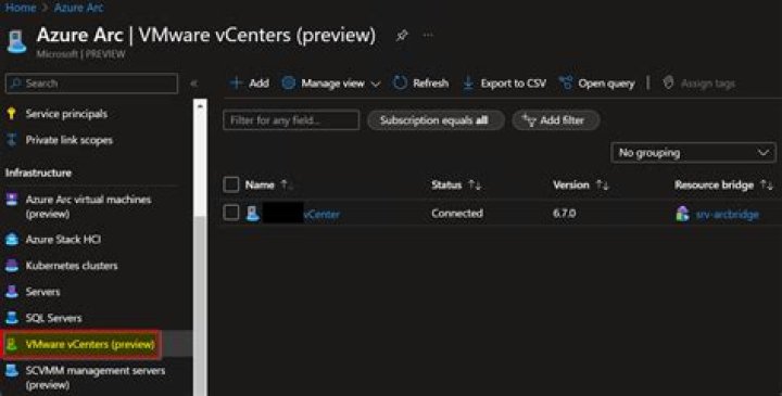 Microsoft Azure Arc-enabled VMware vSphere management client library for .NET