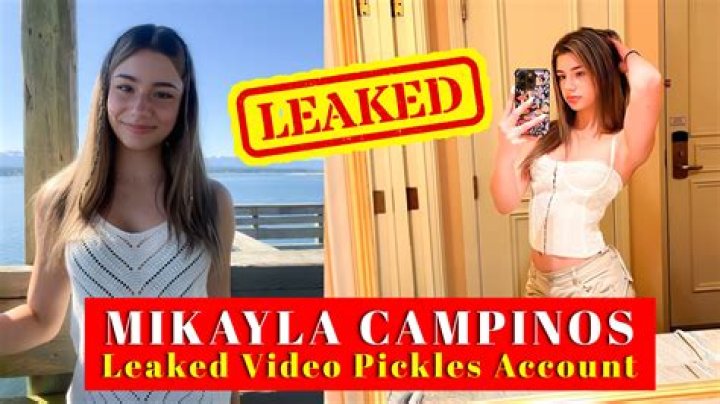 Mikayla Campinos Leaked Tapes Surface Online