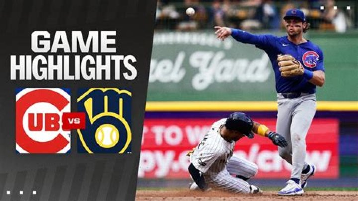 Milwaukee Brewers v Chicago Cubs Live Broadcast 24 July 2024 Live Sport