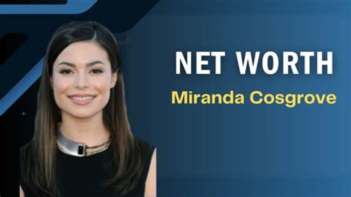 Miranda Cosgrove Net Worth: A Fortune Built Through Talent And Success