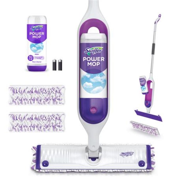 Mop & ___ (brand of floor cleaner) ·