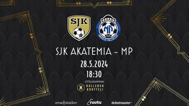 MP SJK Akatemia 2022 24.9.2022 Ykkönen, alempi jatkosarja MP-SJK Akatemia 1- 27/07/2024 Vapaa