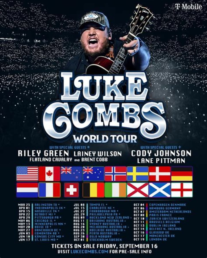 Nationality Of Luke Combs: The American Country Music Sensation