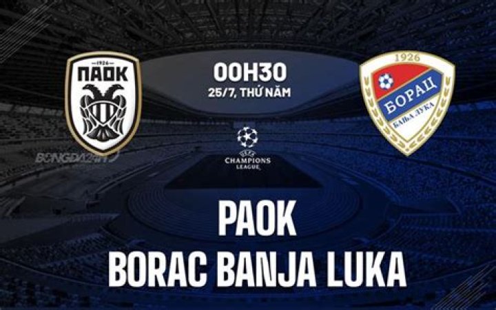 PAOK Borac uživo prijenos gledaj PAOK v Borac Banja Luka LIVE 24/07/2024 | Football 24.07.2024 Gledajte uživo