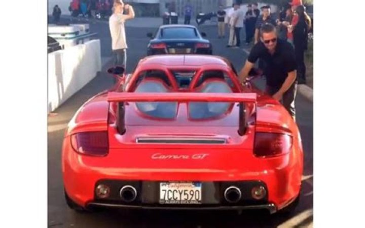 Paul Walker Porsche Carrera Gt