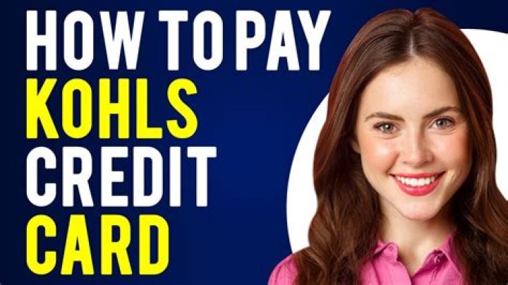Pay Your Kohl's Bill Quickly And Easily Online