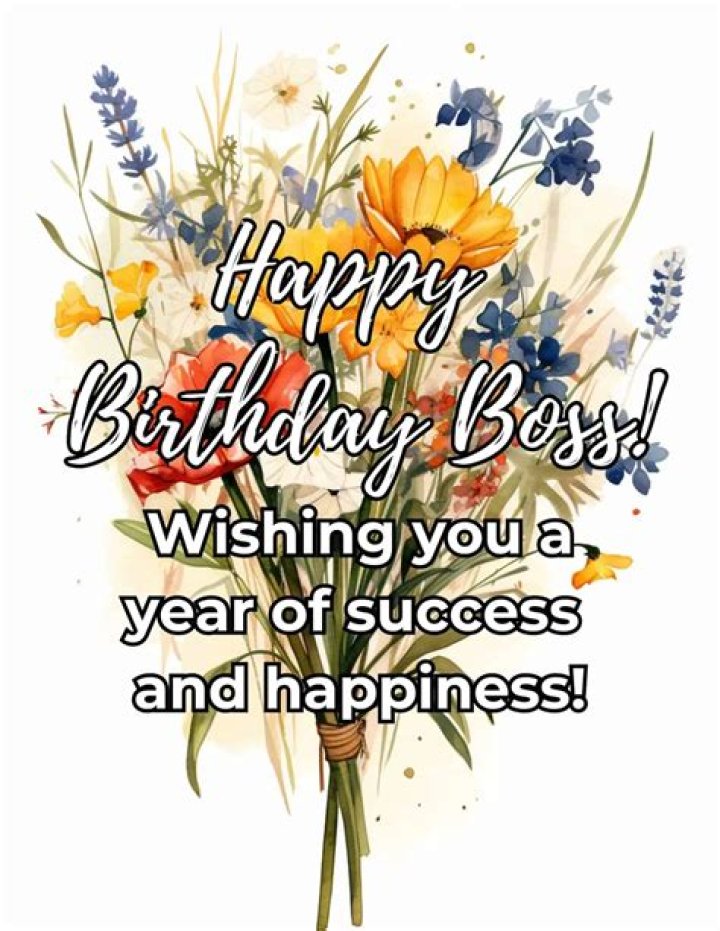 Perfect Birthday Wishes For Your Amazing Boss