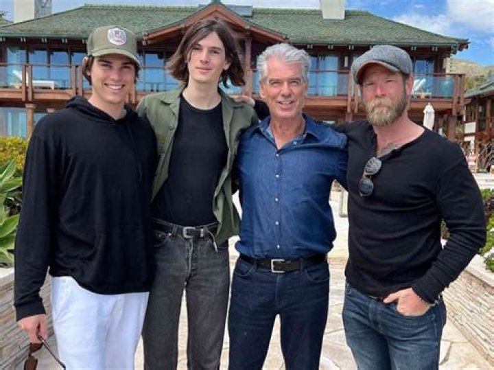 Pierce Brosnan's Sons Have Grown Up To Be Gorgeous ·