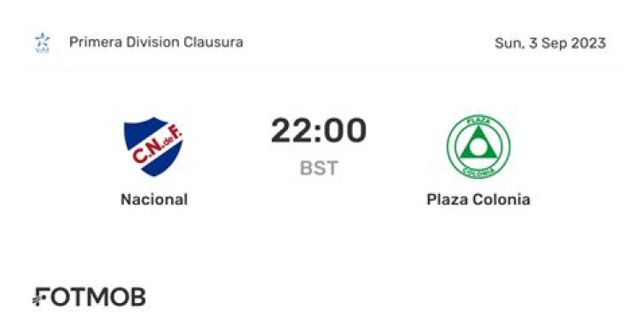 Plaza Colonia - Oriental live match 27.07.2024