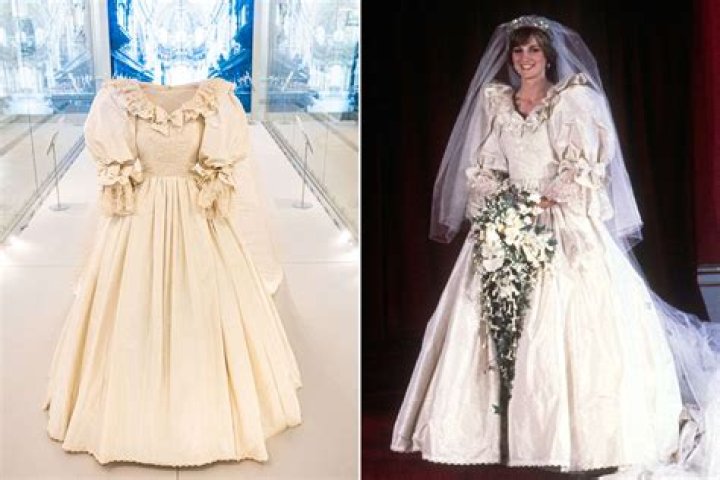 Princess Diana's Spare Wedding Dress