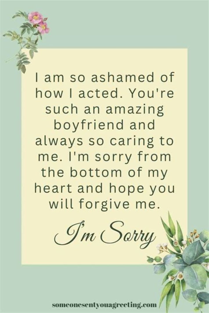 Profound Sorry Quotes For Him