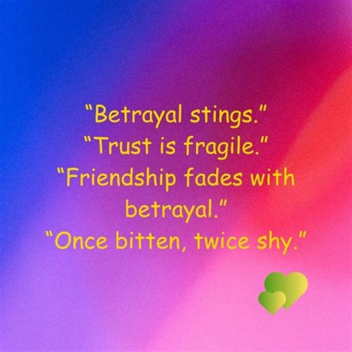 Quotes To Express The Pain Of Friend Betrayal