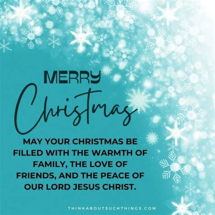 Religious And Beautiful Merry Christmas Wishes