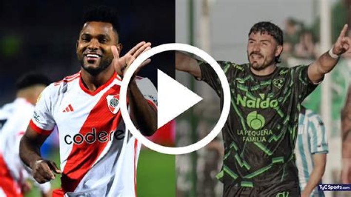 River Plate contra Sarmiento en vivo ver partido River Plate vs. Sarmiento por la Liga Profesional 28.07.2024