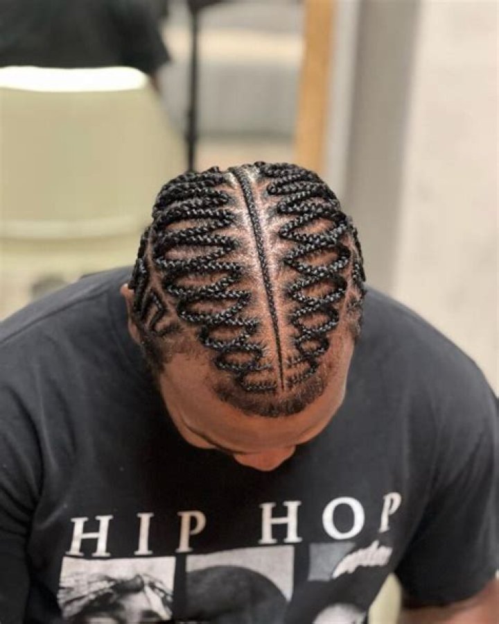 Rock The Latest Men's Cornrow Braids: Styles And Inspiration