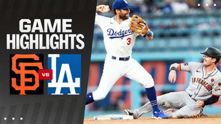 San Francisco Giants vs Los Angeles Dodgers live match 25/07/2024 Live HD