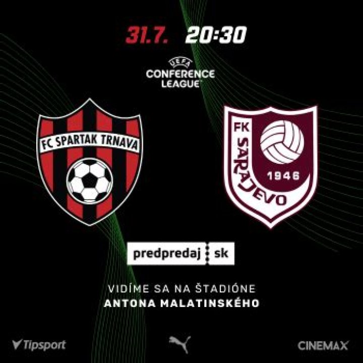 Sarajevo Spartak Trnava živý FK Sarajevo - Spartak Trnava Live - UEFA Conference League 25.07.2024