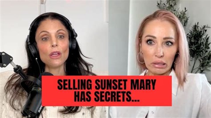 Selling Sunset's Mary Fitzgerald: Drug Rumors Explored